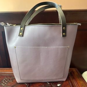 Portland Leather Goods Lavender Tote
